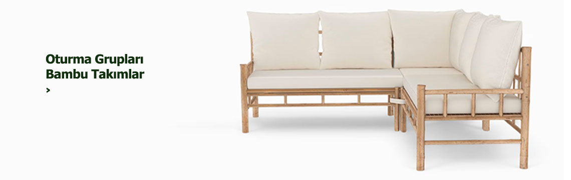 bambu oturma grupları