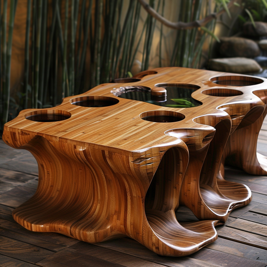 Bamboo furniture in the world