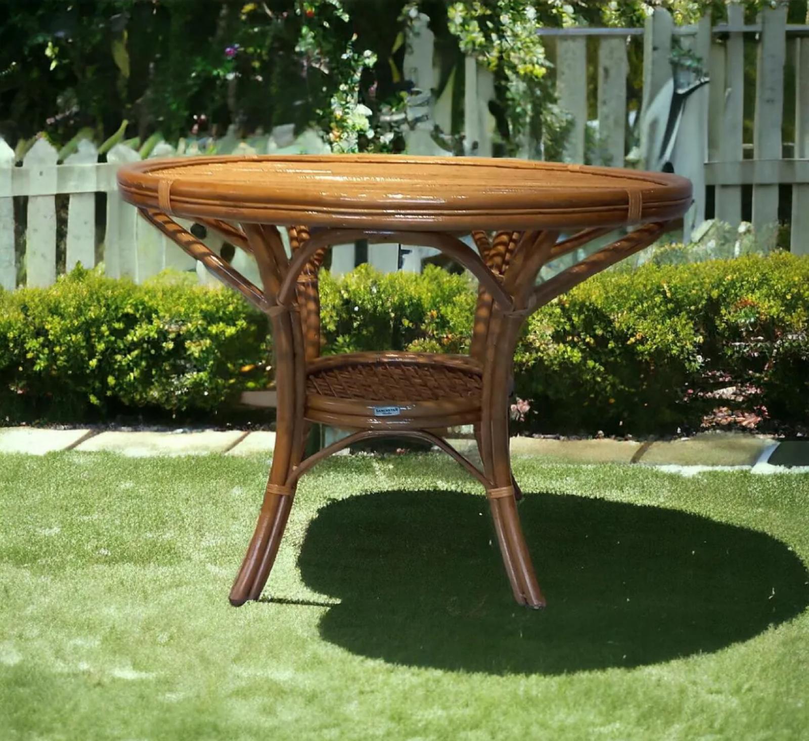 Bamboo Round Table 100 cm