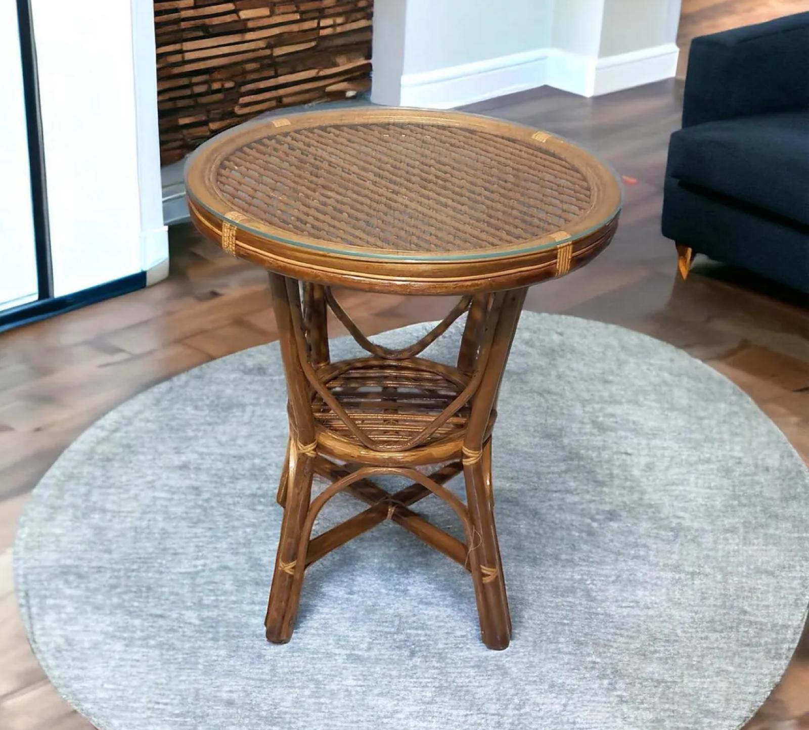 Bamboo Round Table 60 cm