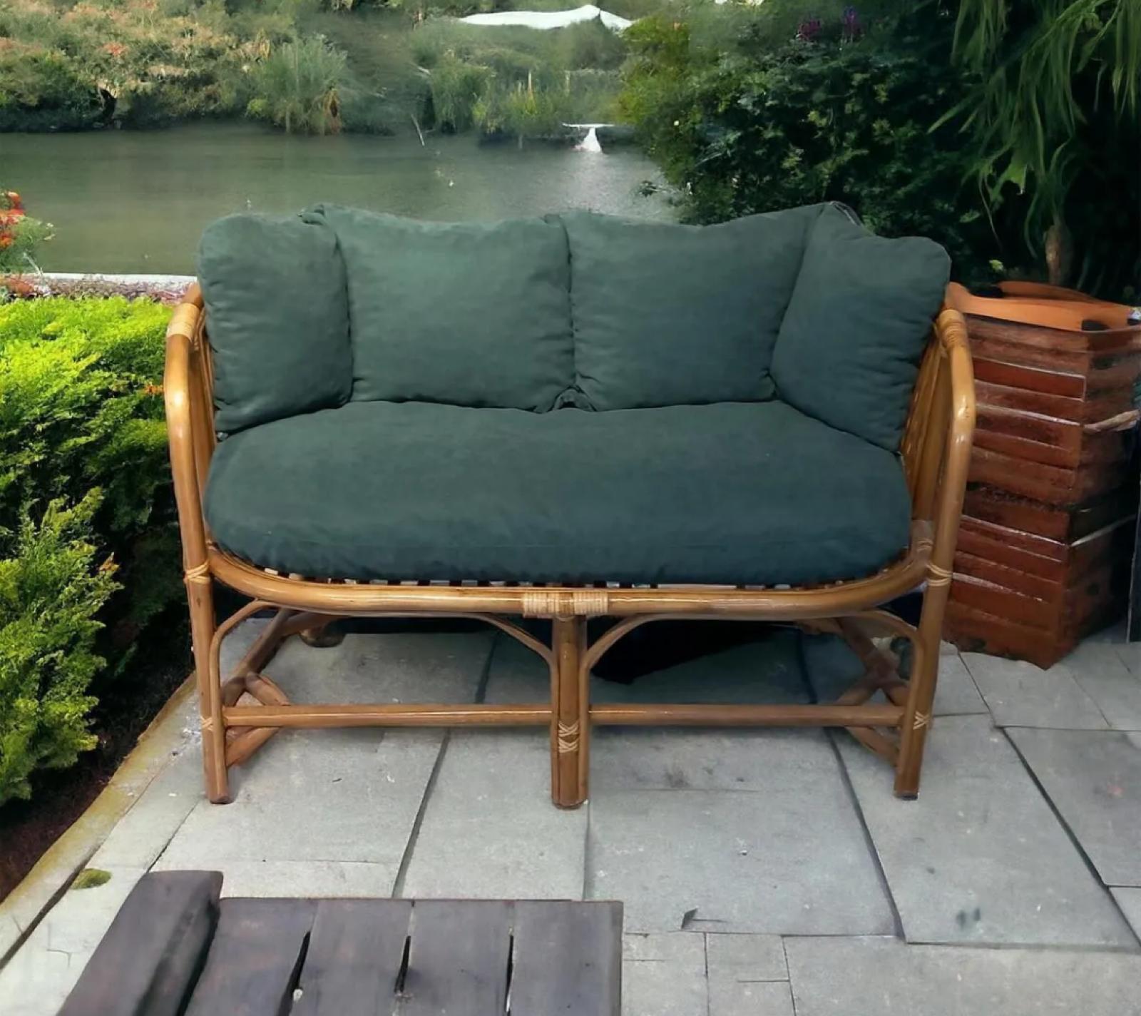 Bamboo Shah 2-seat sofa