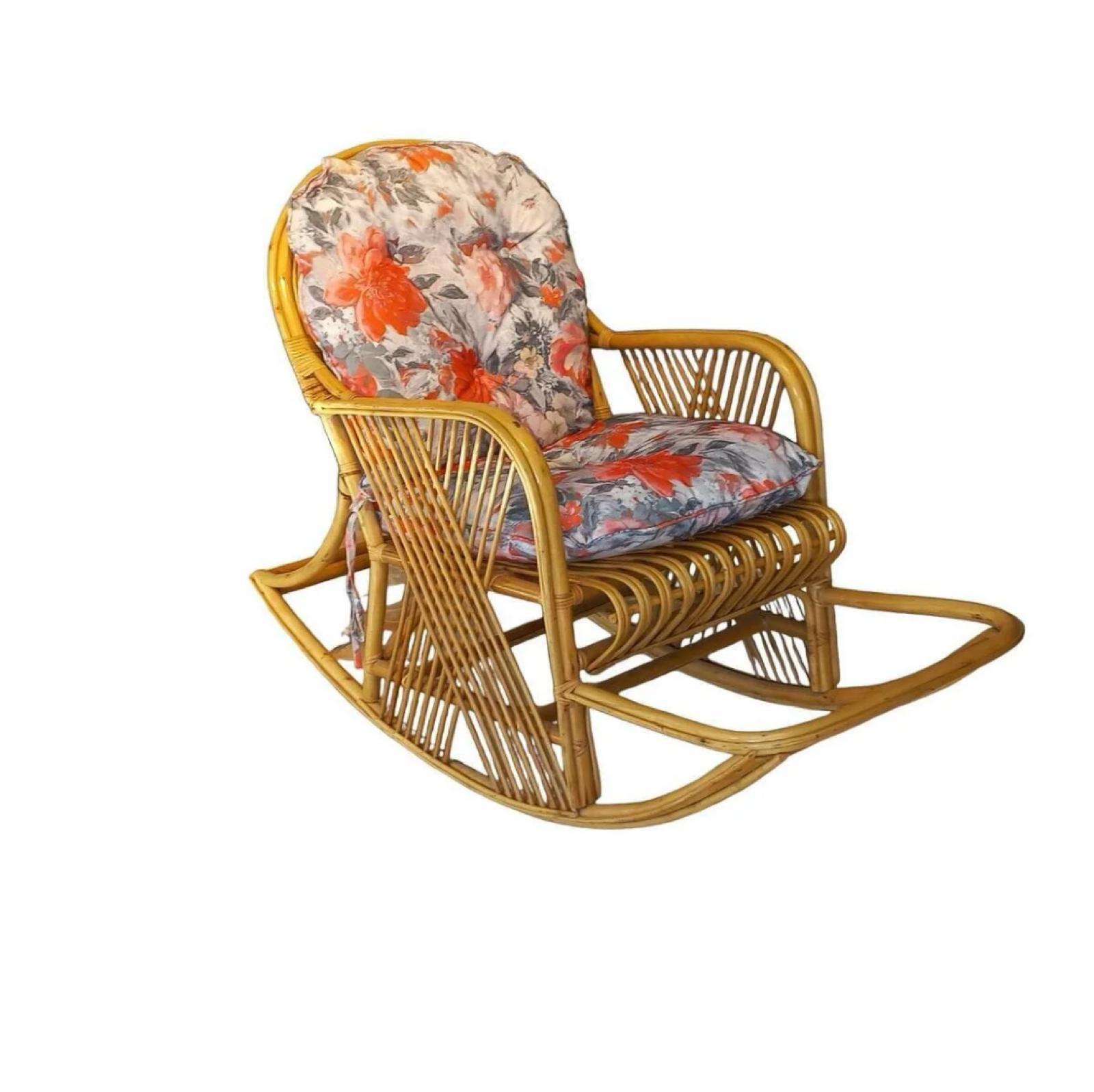 Bamboo Rocking Chair Natural (LARGE)